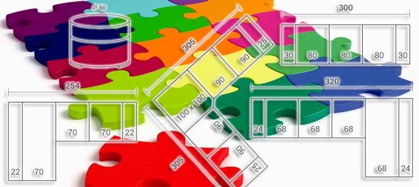 Los sofás modulares se adaptan bien en cualquier salón